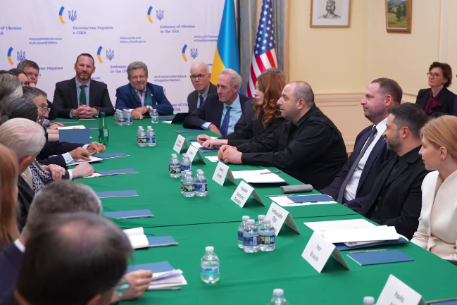 Зеленський провів зустріч з керівниками американських аналітичних центрів